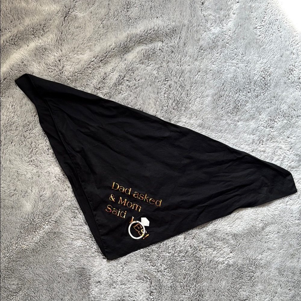 Black Dog Bandana for Engagements!